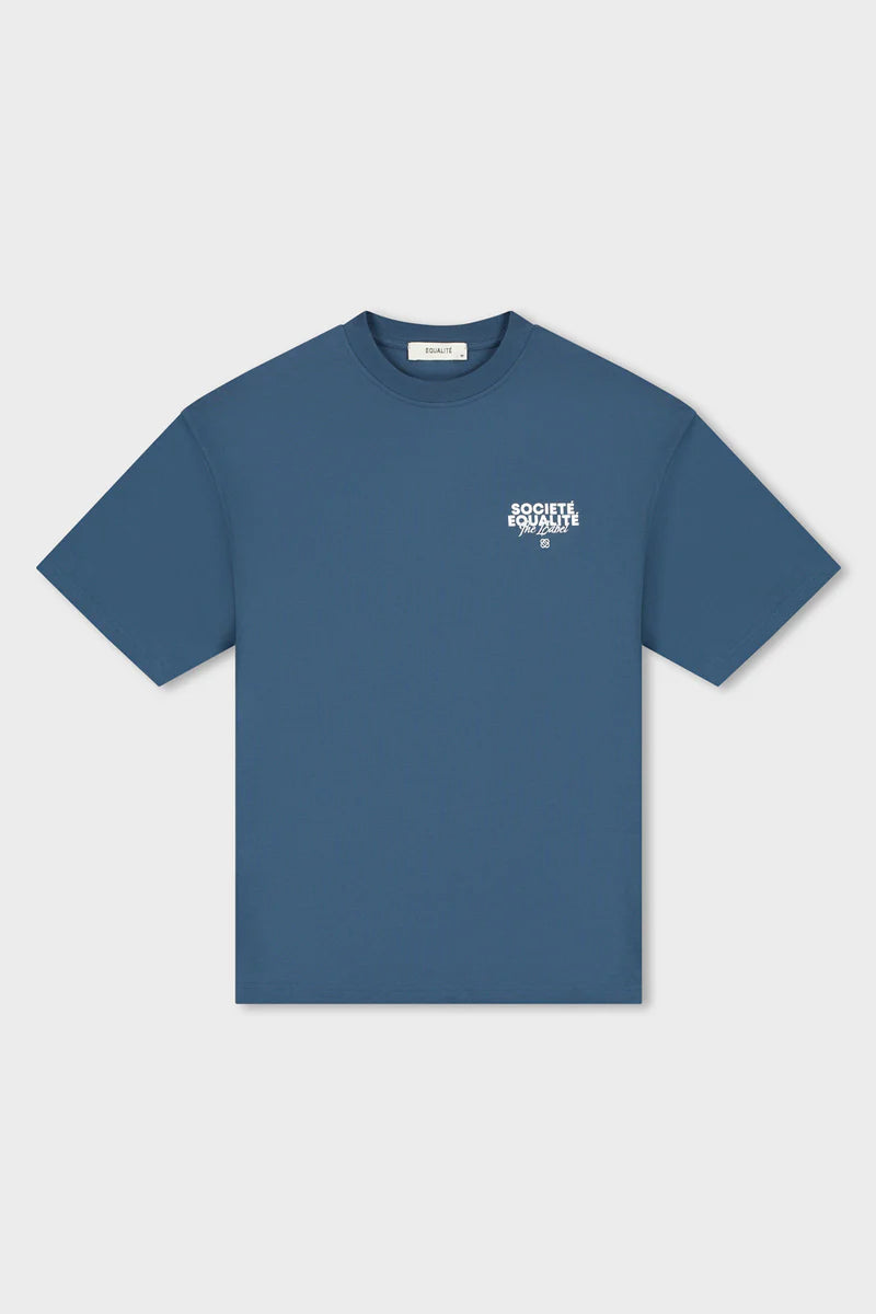 Tee Vibe T-Shirt - Navy & White